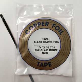 1/4" Black Back Edco Copper Foil
