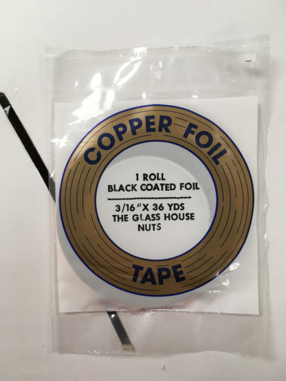 3/16"  Black Backed Edco Foil