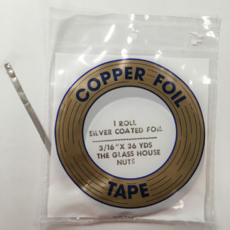 3/16" Silver Back Edco Copper Foil