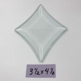 Concave Star/Square Bevel- 3 1/2" x 4 1/2"