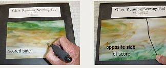 Glass Running / Scoring Pad