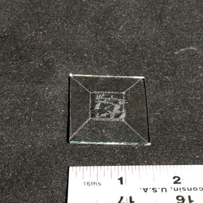 1 1/2" x 1 1/2" Glue Chip Bevel Square