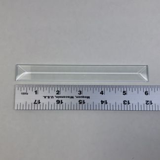 3/4"  x 6" Rectangle Bevel Glass