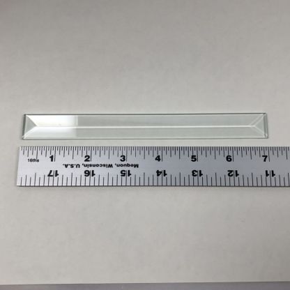 3/4"  x 7" Rectangle Bevel Glass