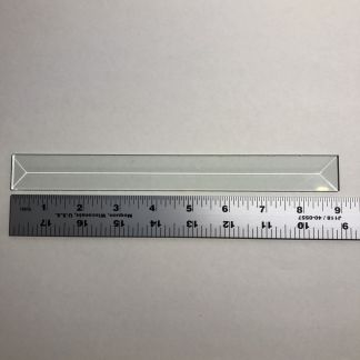3/4"  x 9" Rectangle Bevel Glass