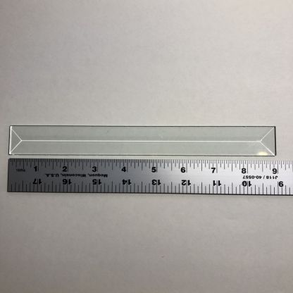 3/4"  x 9" Rectangle Bevel Glass