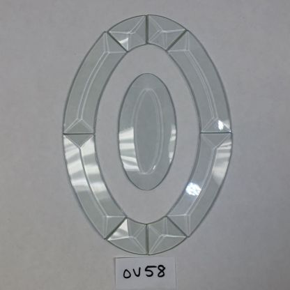 Beveled Glass Border Set - OV 58