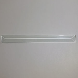 3/4"  x 12" Rectangle Bevel Glass