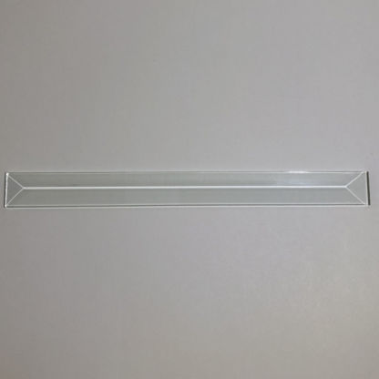 3/4"  x 12" Rectangle Bevel Glass