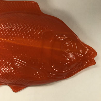 Giant 3-D Glass Fish Orange - Image 2