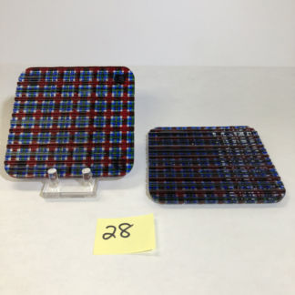 Job 96 COE Glass Coaster Set #28