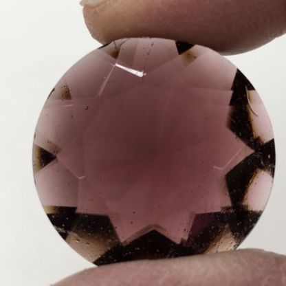 Double Faceted Round 30mm Jewel-Seconds-Amethyst