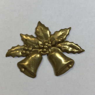 Brass Holiday Bells #1222