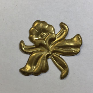 Brass Lily Flower #1650
