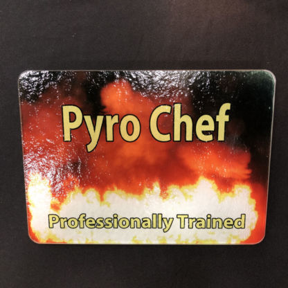 Pyro Cutting Board-Professionally Trained - Image 2