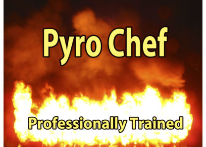 Pyro Cutting Board-Professionally Trained