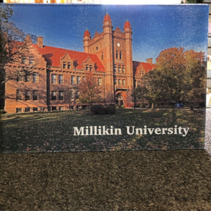 Decatur Millikin University Cutting Board-Fall View - Image 2