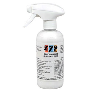 Zyp Boron Nitride Glass Release Spray, 12oz