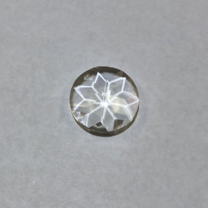 Double Faceted Round 20mm Jewel-Clear D20-01