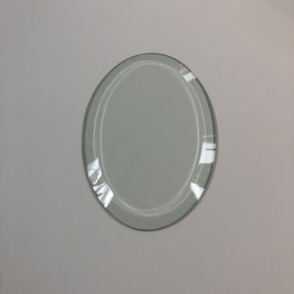 Clear Oval Bevel-4" x 6"