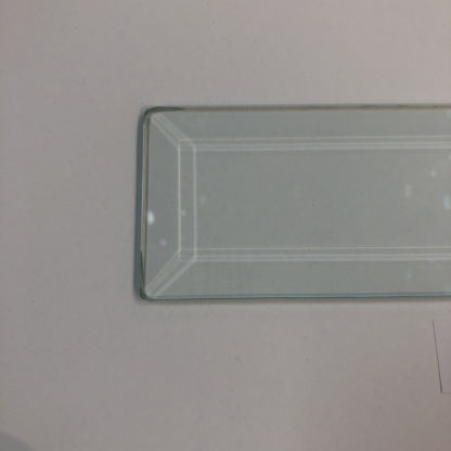 H#537B Rectangle Bevel Glass 2 3/16"  x 7 3/4" Seconds - Image 2