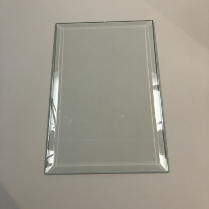 6" x 9 " Rectangle Bevel Glass