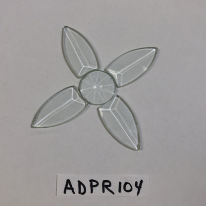 Clear Beveled Glass Cluster - ADPR-104