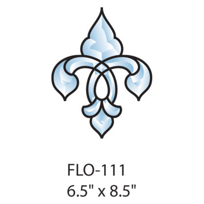 Clear Beveled Glass Cluster - AFLO-111