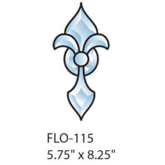 Clear Beveled Glass Cluster - AFLO-115
