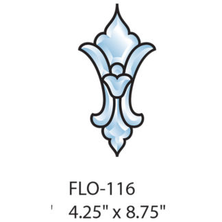 Clear Beveled Glass Cluster - AFLO-116