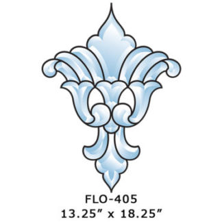 Clear Beveled Glass Cluster - AFLO-405
