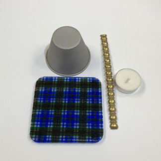Mini Basket Votive Draper Kit Blue/Green/Red (#21)
