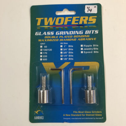 Grinding Bits-Twofers-1/4"