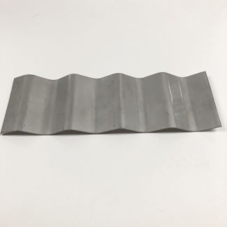 4" x 9" Wavey Mold Stainless Steel