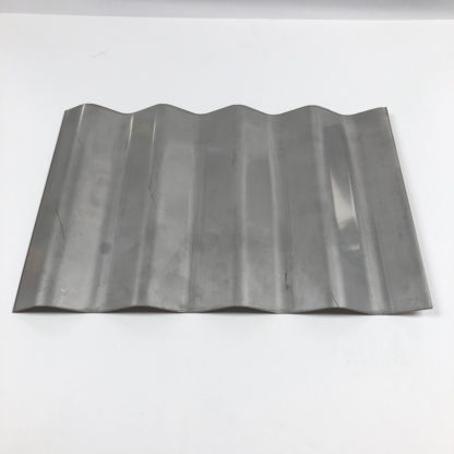 6" x 12" Wavey Mold Stainless Steel