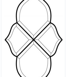 Clear Beveled Glass Cluster - CH-74