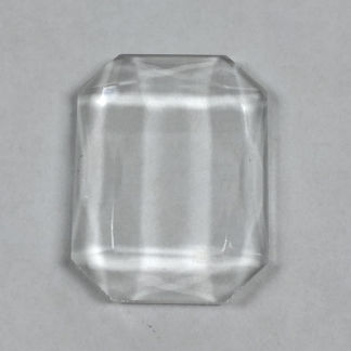 Faceted Octagonal 19 x 24mm Jewel-Clear