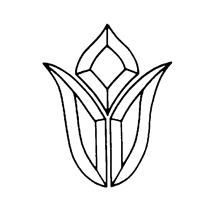 Clear Beveled Glass Cluster - HC-02 Tulip