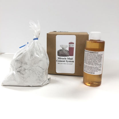 Miracle Mud Large Glass Cement - Natural