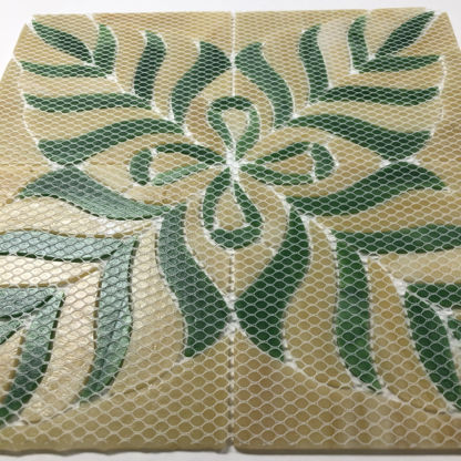 Mosaic Glass Tiles Bloom 09-040- 2 Tile Sheets - Image 3