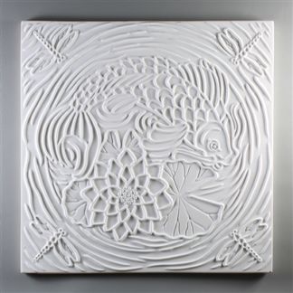 DT 22 Koi Pond Texture Mold