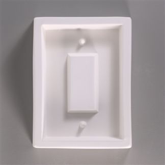 LF119 Lg. Rectangle Switch Plate Mold