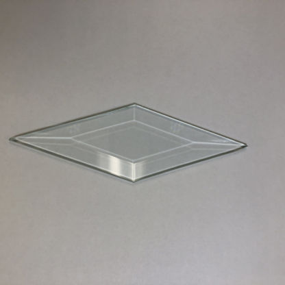 Diamond Bevel Glass 2" x 6" Box of 30