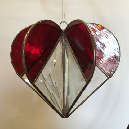 Triangle Bevel Glass 3" x 3" x 4 1/4" - Image 2