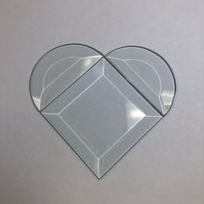 Clear Half Circle Bevel-4" - Image 2