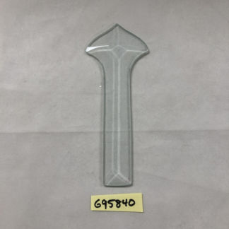 CF95840 Arrow Shaped Bevel Glass