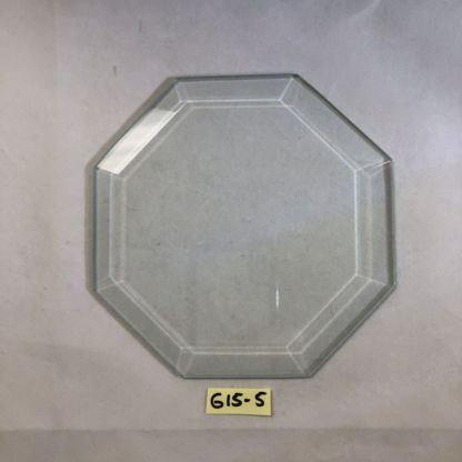 CFG15-5 Clear Octagon Bevel-5"  Box 30
