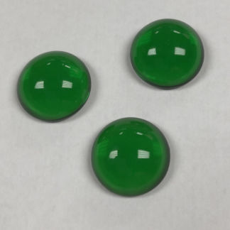 Smooth Round 16mm Jewel- MC16-03 Green
