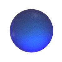Smooth Round 18mm Jewel-MC18-04  Blue