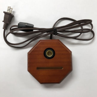 Wood Fan Lamp Base